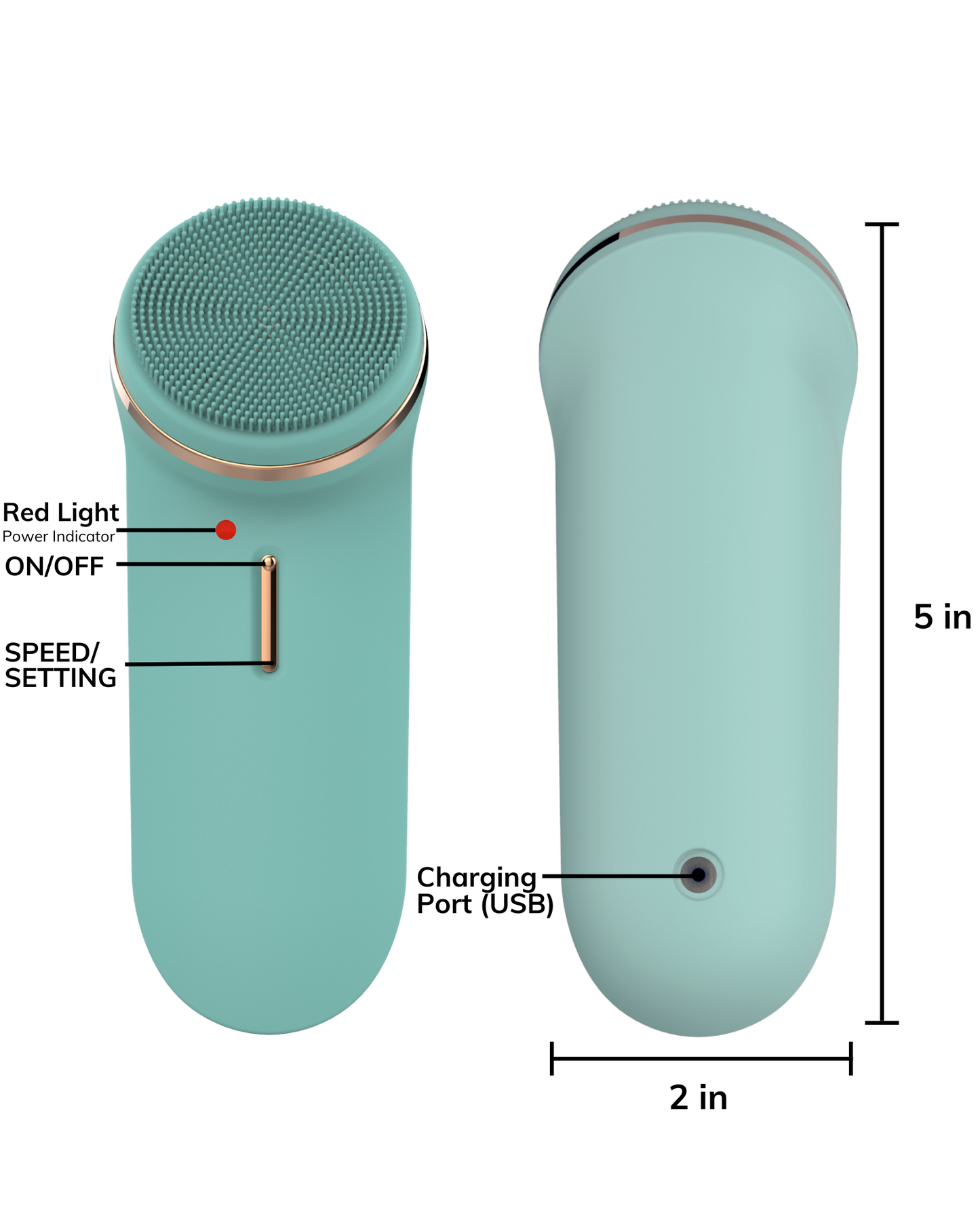 Electric Facial Cleansing Brush