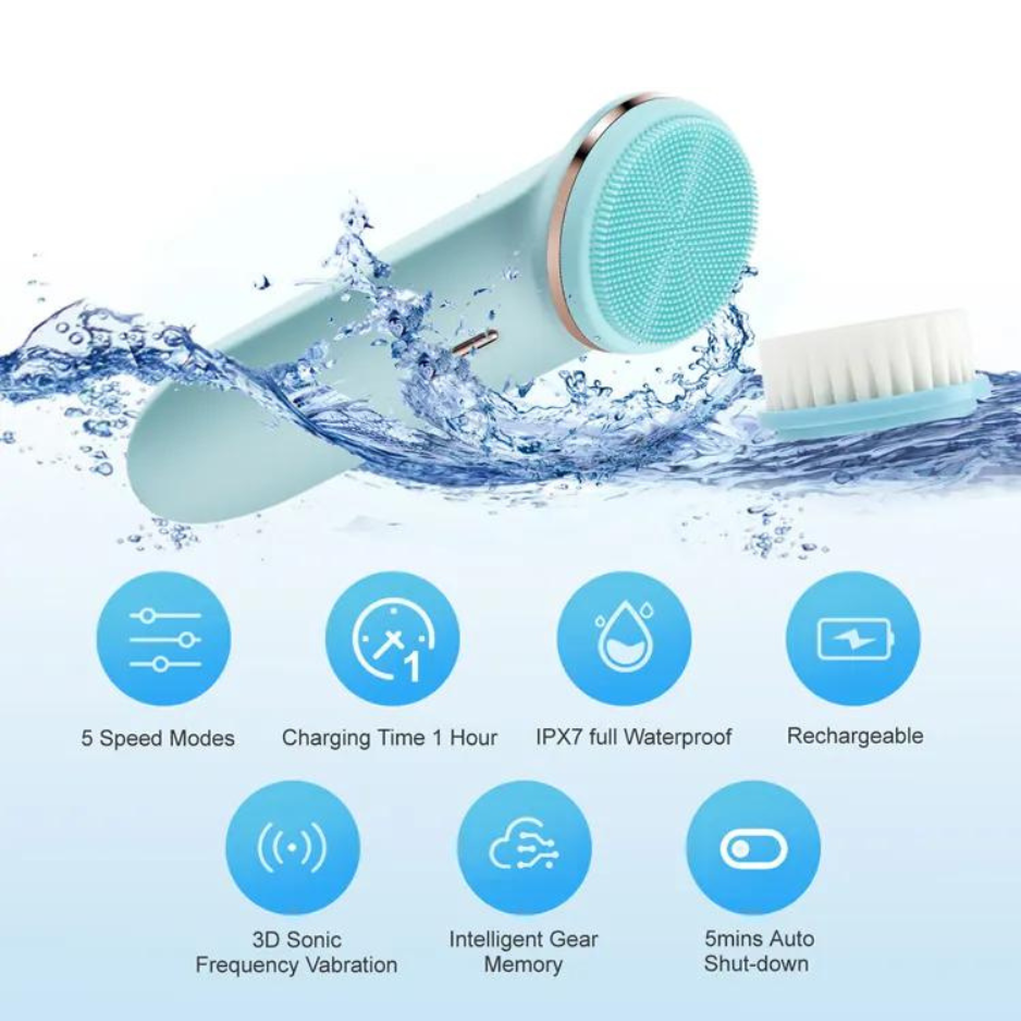 Electric Facial Cleansing Brush